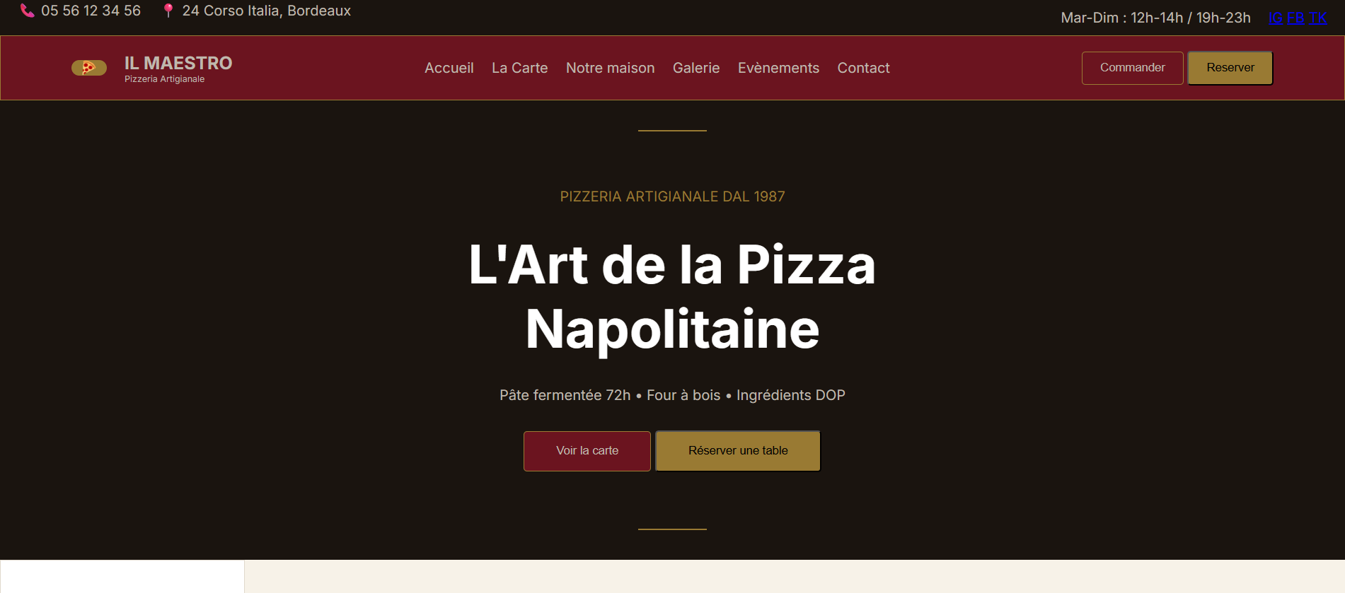 Aperçu du projet 1